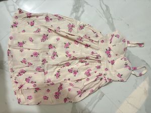 Floral padded Sundress