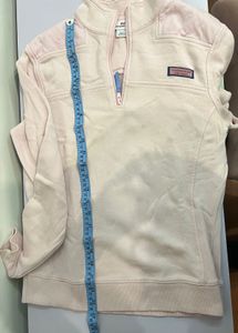 Vineyard Vines Foreign Pink Sweatshirt With A Zip