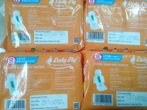 4 Pack Of Sanitary Pads