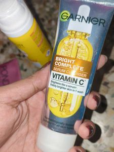 Garnier Sunscreen &amp; Cleanser