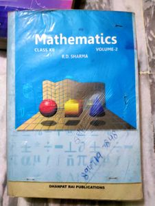 Rdsharma Book Of Class 12