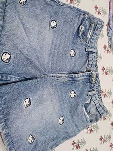 Hello Kitty Designed Shorts