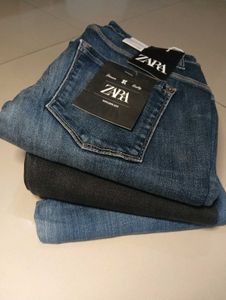 3 piece pack  Zara Denim Jeans28,28,30