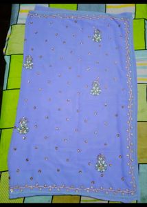 Beautiful Trendy Purple, Orange &amp; 2 Magenta Saree