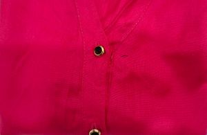 Pink Button-Up shirt