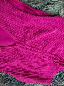 Pink Crop Top