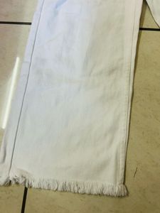 White Wide Leg Jeans