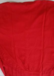Red Mandarin Collar Top from Laks*ita