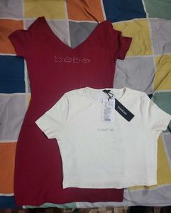 Bebe Rhinestone Dress