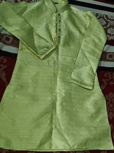 Elegant Lime Green Kurta