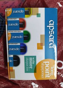 Apsara Long point Sharpeners (box of 20 nos) , new unopened..