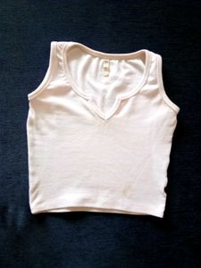 Crop White T-shirt