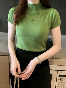 Olive Green Turtle Neck Top