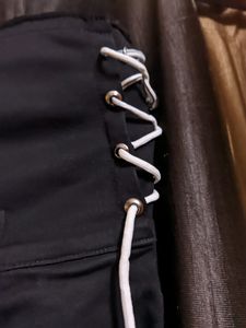 Women High Waisted Skinny Jeans (Black)