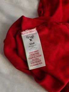 Red T-Shirt with Sheep Applique