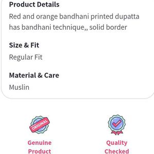 Bhandej Dupatta