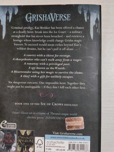 SIX OF CROWS- LEIGH BARDUGO