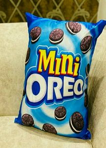 Oreo Biscuits Pillow For Kids (Same Print In Front