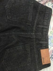Y2k Black Denim Skirt