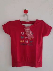 Scott for Her Pink Bow Tee