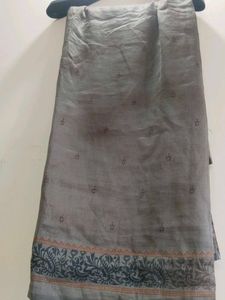Grey saree