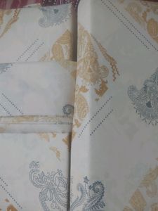 Cream Colour Double Bedsheet