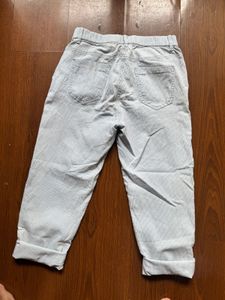 Striped Pull-On Pants