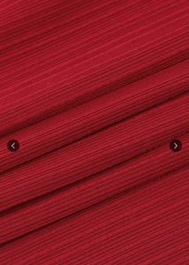 Elegant Red Bodycon Midi Dress