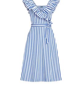 Wrap Around Midi Dress