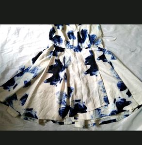 Beautiful Blue And White Dress