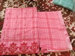 Pink Dress Material
