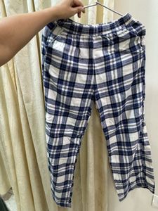 Plaid Casual Pants