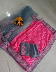 Net/ Sana Silk Saree