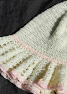 Crochet Ruffle Skirt