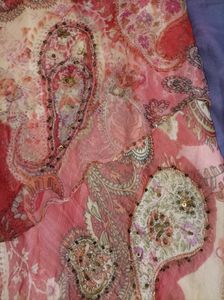 Paisley Print Vintage Fairy Skirt
