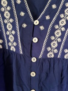Navy Blue Top