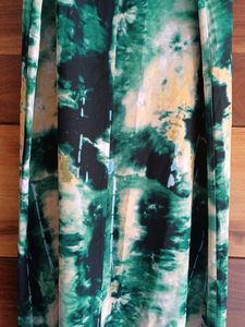 Beautiful Tye and Dye Green Dress