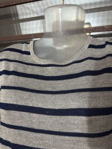 Striped knit top