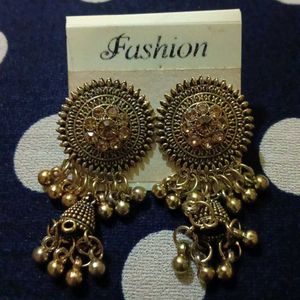Bohemian Jhumka Earrings