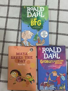 Combo Of Books And A Pouch