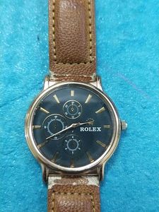 Rolex Brown Men Watch