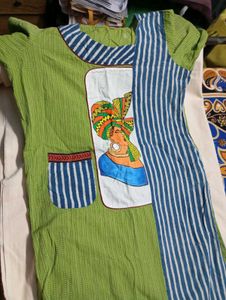 Unique Hand-Painted Tunic