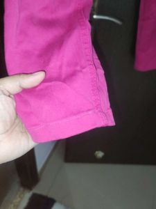 AND denim Pink Jeans Never Used