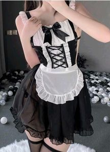 Maid Sexy Costume Backless Cosplay.