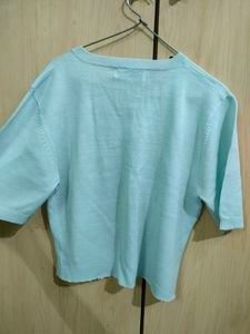 Light Blue Winter Wear Top
