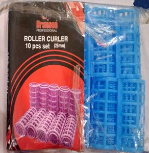 Hair Roller 10pcs (Curler) - Blue 💙