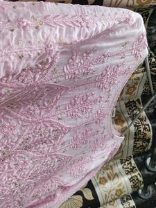 Ethnic Pink Party Wear Gown