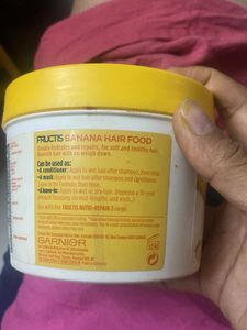 GARNIER BANANA HAIR MASK/CONDITIONER/LEAVE IN MASK