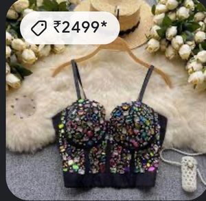 Rhinestones Cami Top