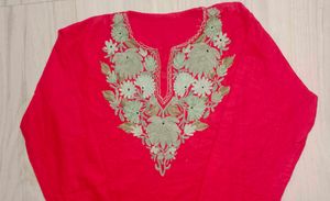 Winter Kashmiri Embroidery Kurta/Firan